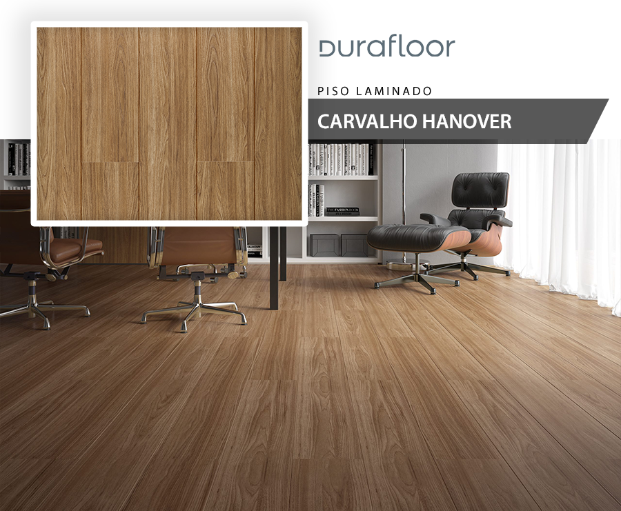 Piso Laminado - Durafloor Studio - Carvalho Hanover