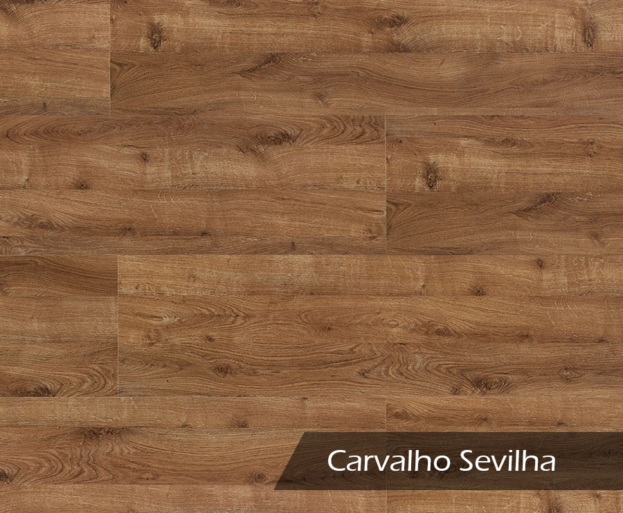 Piso Laminado - Eucafloor New Elegance - Carvalho Sevilha