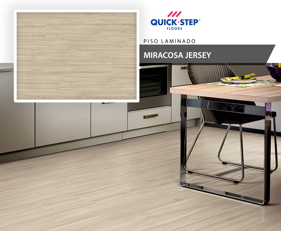 Piso Laminado - Quick Step Smart - Miracosa Jersey