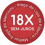Melhor preço do mercado em até 18x sem juros Melhor preço do mercado em até 18x sem juros
